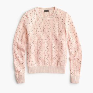 J. Crew Pointelle Sweater